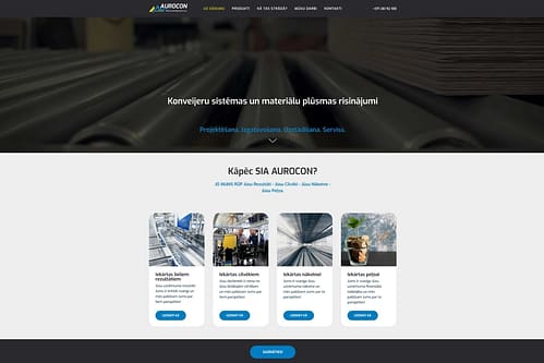 Aurocon Website